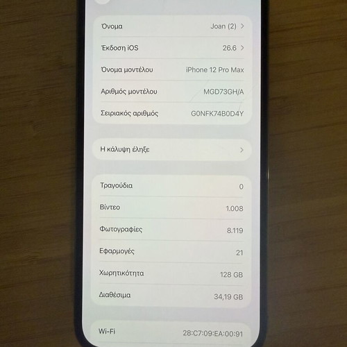 Apple iPhone 12 Pro Max 128GB black