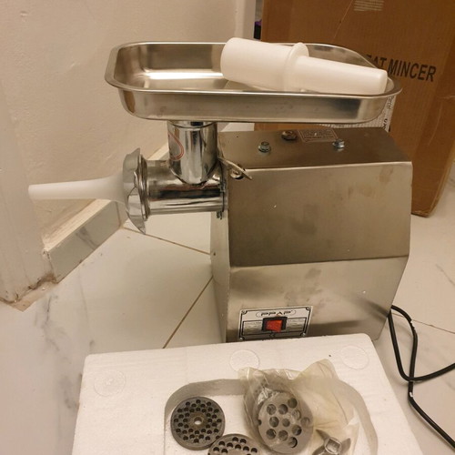 Professional meat and sausage machine new 23kg inox