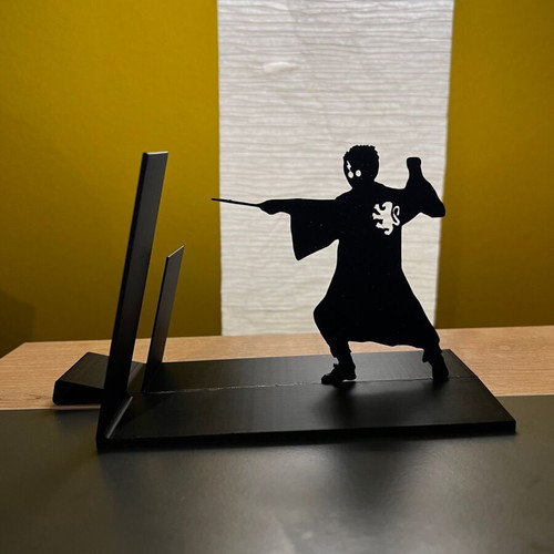 Harry Potter Bookstand with Wand new