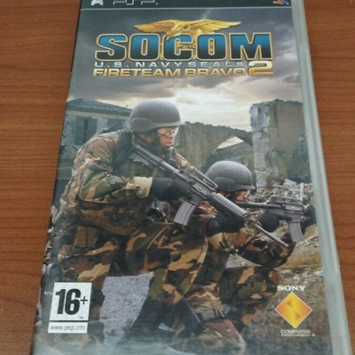Socom U.S Navy Seals Fireteam Bravo 2 PSP like new