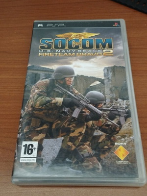 Socom U.S Navy Seals Fireteam Bravo 2 PSP like new