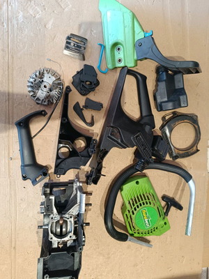Florabest BKS 3614 chainsaw used, spare parts