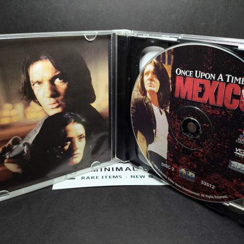 Once Upon a Time in Mexico VCD used, 2-disc, action and adventure