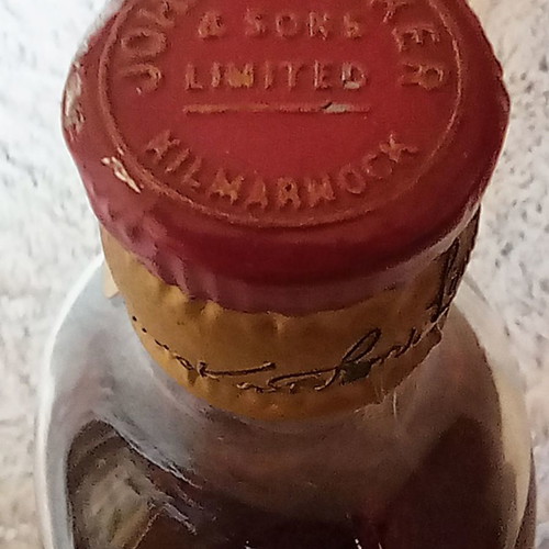 Johnnie Walker Red Label collectible bottle 1950s–60s
