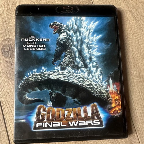 Godzilla Final Wars Blu-Ray used, German subtitles