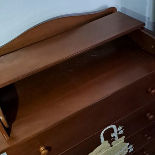 Wooden changing table dresser like new
