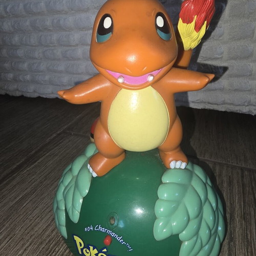Pokemon Charmander collectible figure used, sound not working