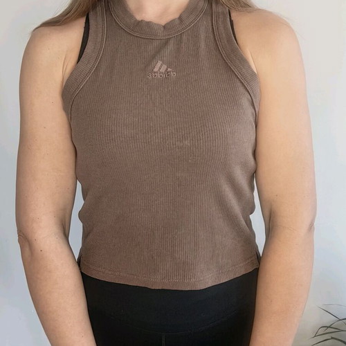 Adidas original women's tank top like new, caramel color, size M