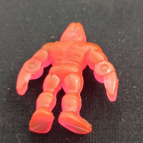 Exogini transparent pink figure like new
