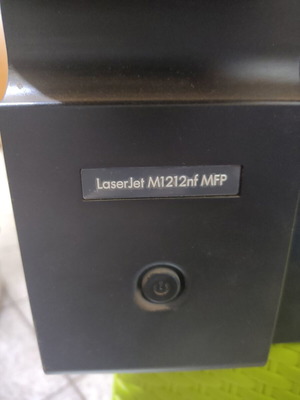 Hp LaserJet Pro M1212nf MFP used multifunction printer