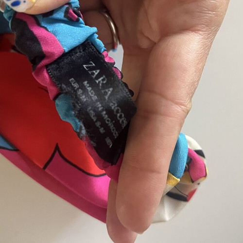 Zara small medium multicolor hairband