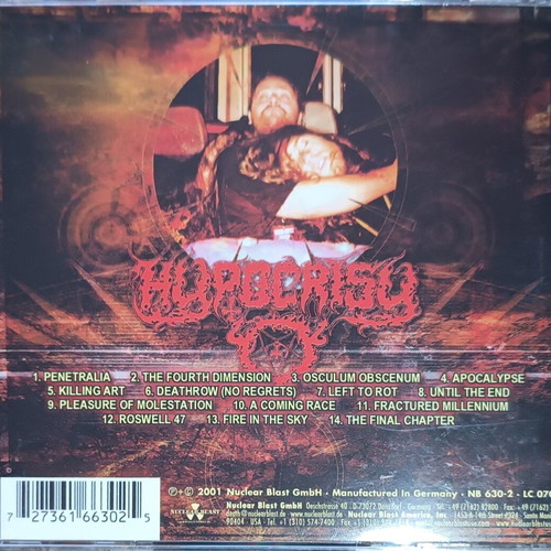 Hypocrisy 10 Years of Chaos and Confusion CD, melodic death metal