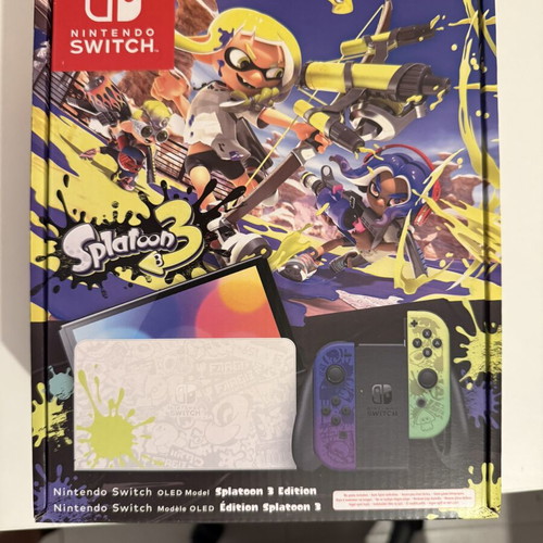 Nintendo Switch Splatoon Edition sealed, new