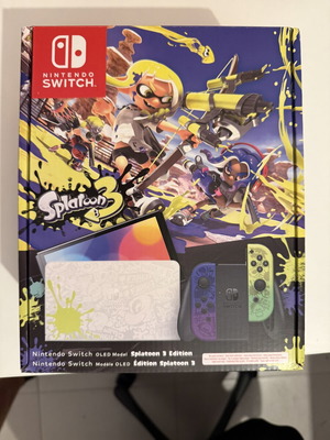 Nintendo Switch Splatoon Edition sealed, new