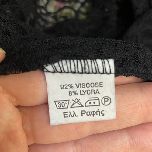 C-Through dress like new, XS/S, black, summer