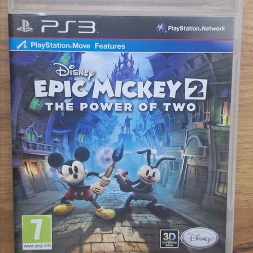 Epic Mickey 2 The Power of Two game for PlayStation 3 like new