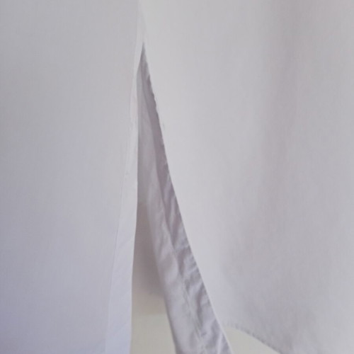 Sophie Deloudi long cotton shirt XL new, white