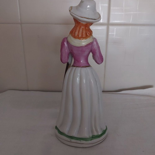 Decorative porcelain girl figure used