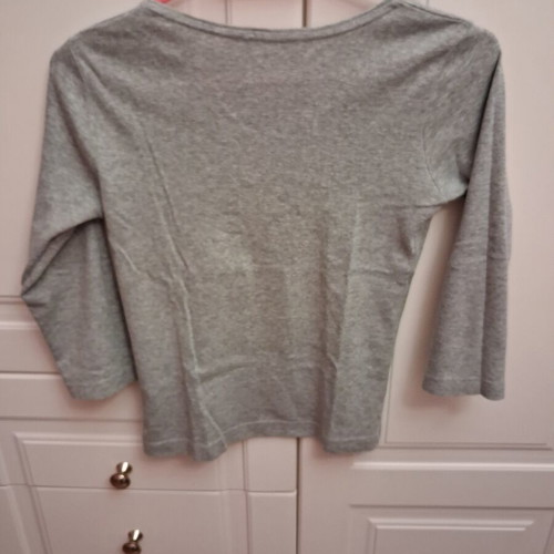 Blouse gray size S like new