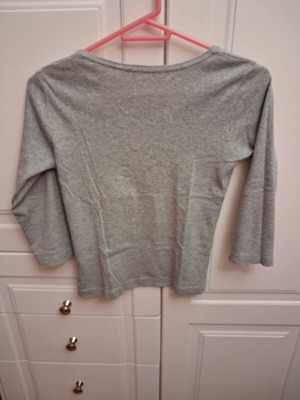 Blouse gray size S like new