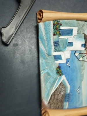 Seaside decorative item used