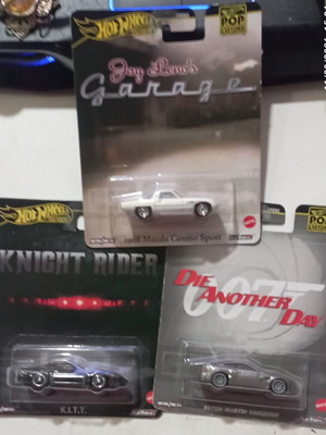 Hot Wheels Pop Culture σετ 3 συλλεκτικών αυτοκινήτων ΣΦΡΑΓΙΣΜΕΝΟ ΣΤΟ ΚΟΥΤΙ ΤΟΥ