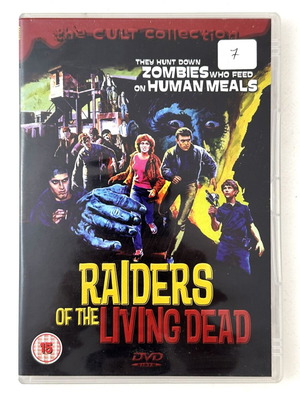 Raiders of the Living Dead DVD σαν καινούργιο, θρίλερ τρόμου
