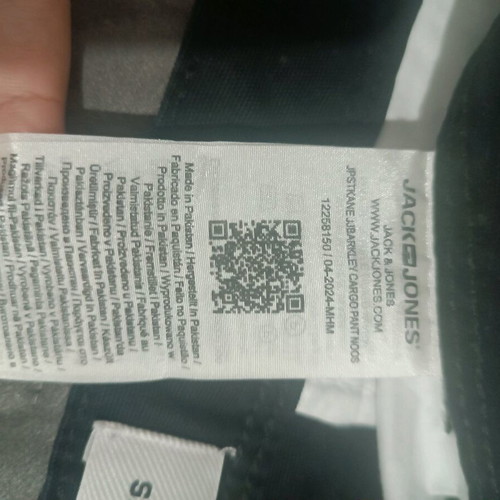 Black men's pants Jack & Jones new, size XL