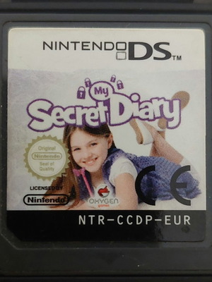 My Secret Diary Nintendo DS μεταχειρισμένο, σκετό δισκάκι
