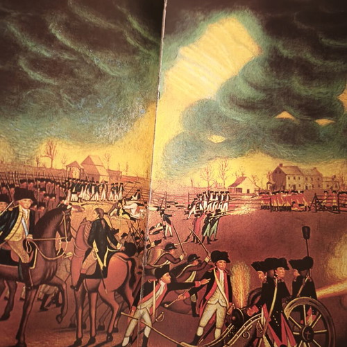 Alistair Cooke's America illustrated coffee table book used