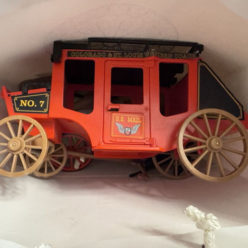 Playmobil 3245 Red Western Stagecoach used without box