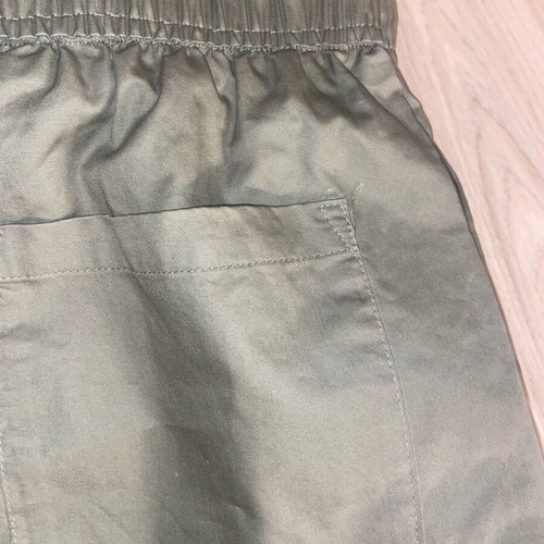 Zara balloon trousers like new, olive, cotton