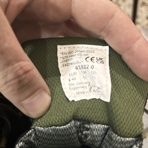 Albatros Ultratrail Olive CTX Safety Boots S3 Size 44 New