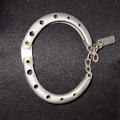 Handcuff bracelet stainless steel like new unisex