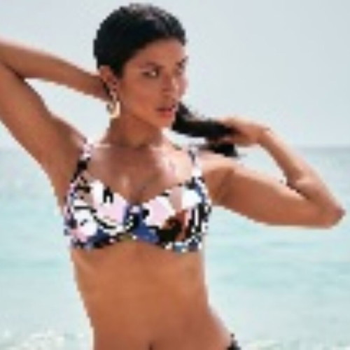 Bikini top Anita multicolor XL 42 14 new with underwire and padded cups