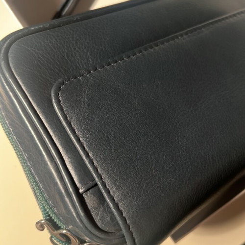 Peterson leather tobacco and pipe pouch used