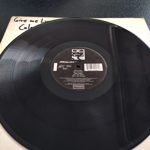 Alcatraz Giv Me Luv 12″ Vinyl Maxi Single used, electronic
