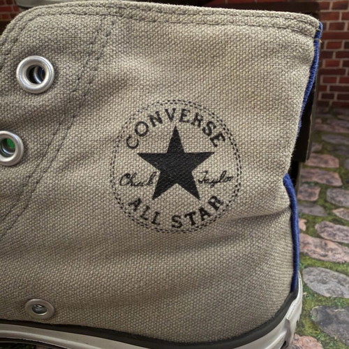 Converse Kids Sneakers Ctas Two Fold Kid like new, grey and blue