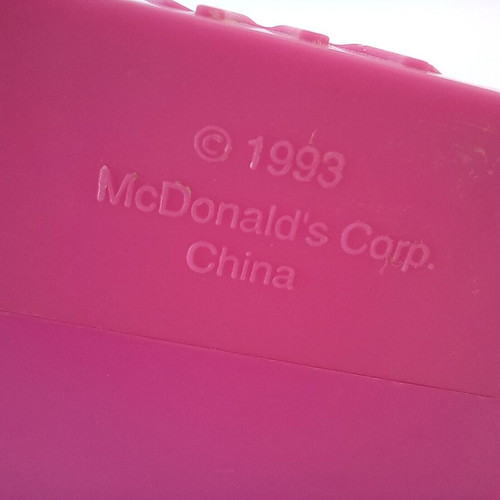 McDonald's collectible figures set of 2 like new, 1993