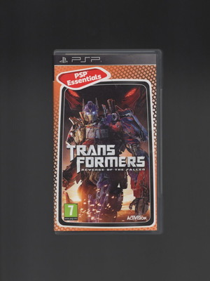 PSP Transformers: Revenge of The Fallen приключенска игра употребявана