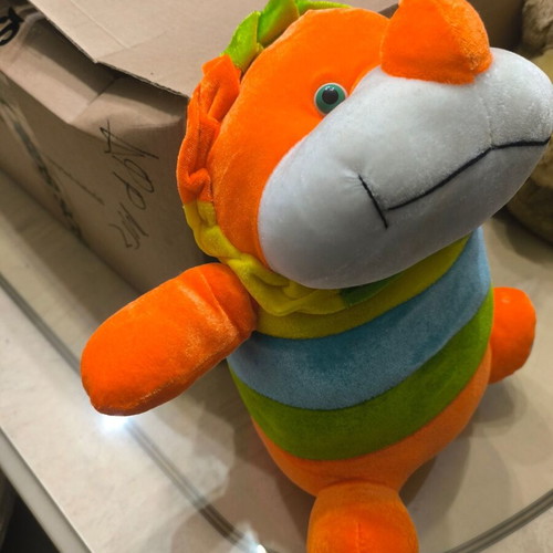 Plush Multicolored Dinosaur Toy like new TDB1005