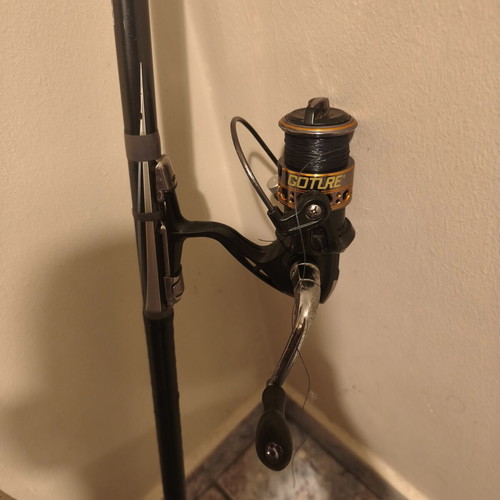 XSPACE 3.80m Fishing Set with Goture GT Series Reel used