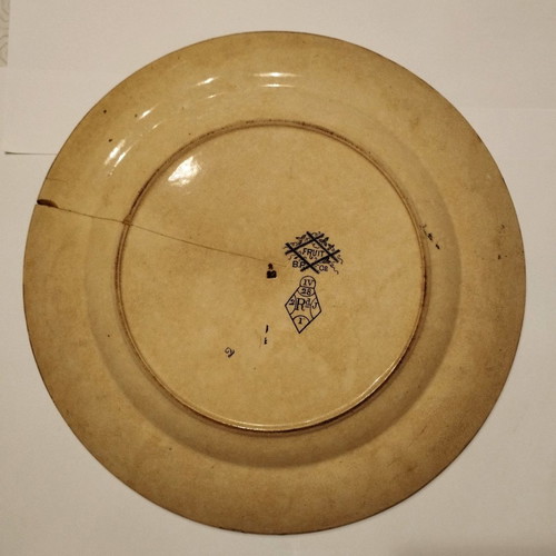 Antique plate used