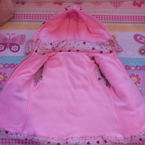 Pink inflatable vest like new for 5 years old with gift leggings