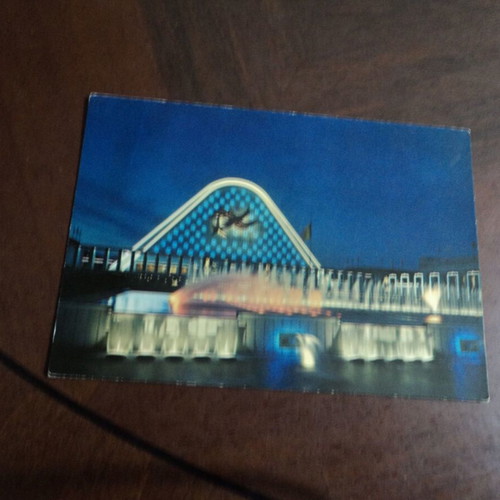 Brussels International Expo 1958 used, 2 postcards
