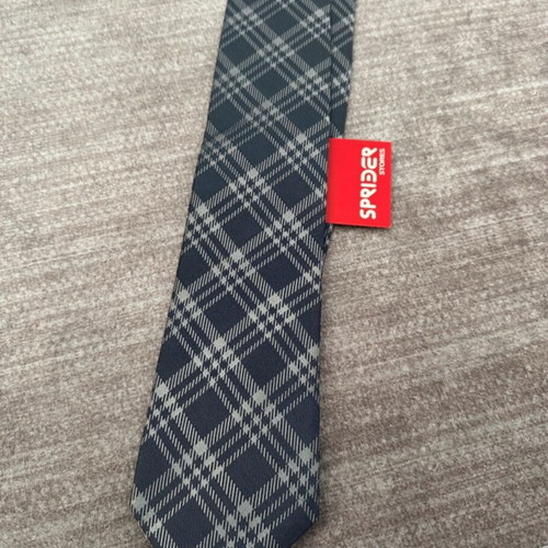 Martin & Co tie new, gray and blue