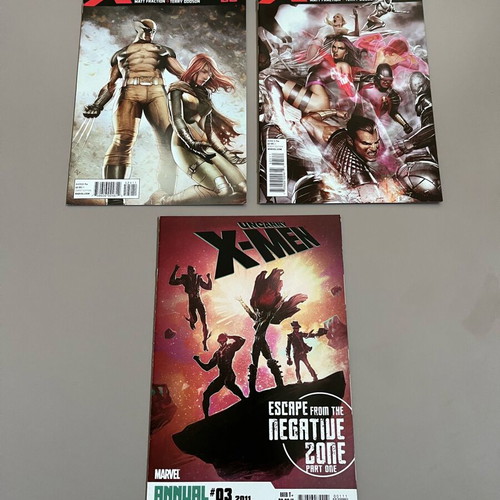 Uncanny X-Men lot of used issues #514, 515, 517-520, 522-525 & Annual #3