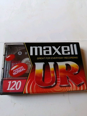 Нова запечатана аудиокасета Maxell UR 120 минути