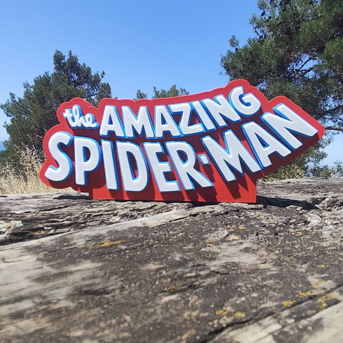 The Amazing Spider-Man 3D Logo Stand new collectible