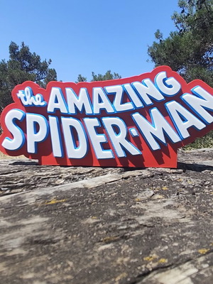 The Amazing Spider-Man 3D Logo Stand new collectible
